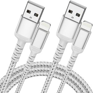 2 Pack iPhone Charging Cable 2 M