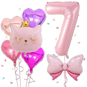 7th Birthday Decorations Girl