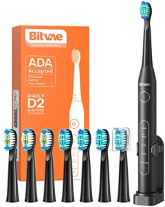 Bitvae D2 Ultrasonic Electric Toothbrush for Adults and Kids