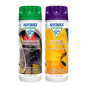 Nikwax Tech Wash and TX Direct Twin Pack