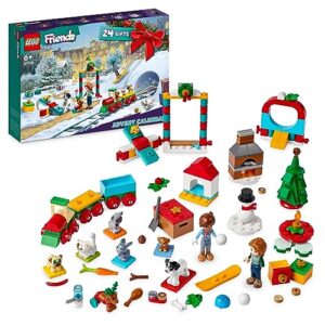 LEGO 41758 Friends Advent Calendar 2023 with 24 Surprise Gifts Including 8 Pet Figures