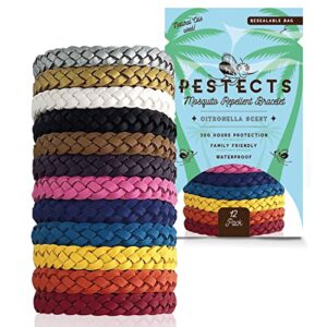 Pestects Mosquito Repellent Bracelet 12 Pack