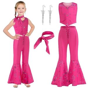 GMEDJVE Girls Pink Costume Dress up