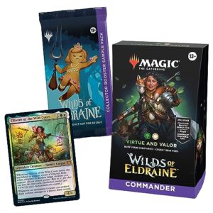 Magic: The Gathering Wilds of Eldraine Commander Deck - Virtue and Valor (100-Card Deck