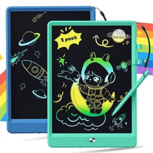2 Pack LCD Drawing Tablet for Kids - 10 Inch Writing Tablet for Travel