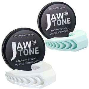 JawTone™ Face and Jawline Exerciser 40LB AND 60LB TRAINING KIT For men and women. Jaw