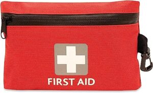 Lewis-Plast Premium 92 Piece First Aid Kit - Safety Essentials for Travel