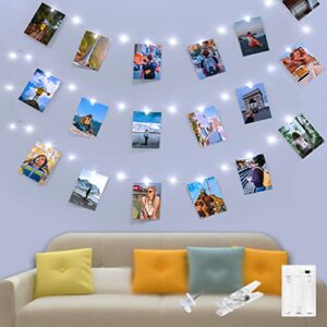 Kolpop 50LED Photo Clip String Lights Cold White