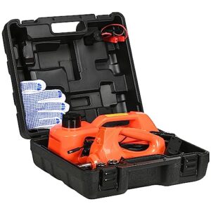 DURHAND 5 Ton Electric Car Jack Kit with 12V Auto Car Floor Jack