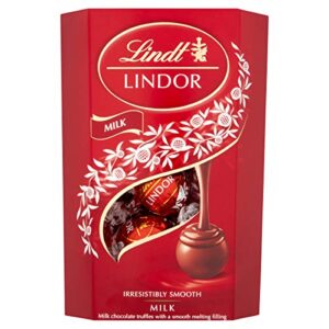 Lindt Lindor Milk Chocolate Truffles Box - Approx 16 balls