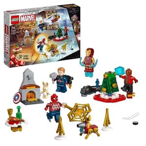 LEGO 76267 Marvel Avengers Advent Calendar 2023 with 24 Gifts incl. Captain America