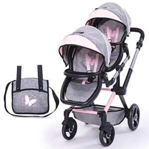 Bayer Design 26733AA Double Dolls pram