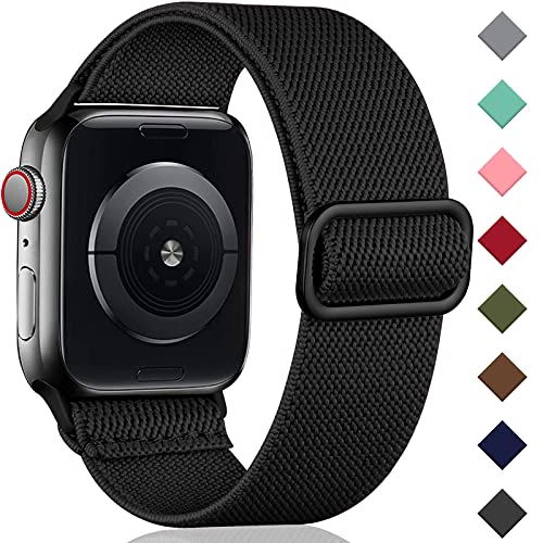 Oielai Solo Loop Strap Compatible with Apple Watch Strap 38mm 40mm 41mm