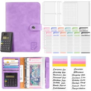 HAKPNEW A6 Budget Binder with Calculator