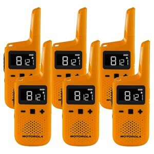 Motorola TALKABOUT T72 Weatherproof IP54 Walkie Talkie (6 pack)