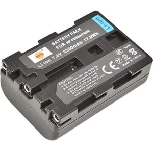 DSTE NP-FM50 NPFM50 Rechargeable Li-ion Battery Compatible for Sony CCD-TR108 CCD-TR208 CCD-TR408 CCD-TR748 CCD-TRV106 CCD-TRV107 as NP-FM30 NP-FM51 NP-QM50 NP-QM51 NP-FM55H