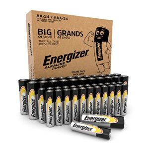 Energizer Alkaline Power AA+AAA Batteries (48 Pack)