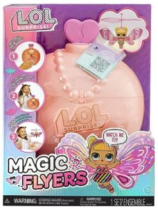 LOL Surprise Magic Flyers - Flutter Star - Hand Guided Flying Doll - Collectible Doll with Touch Bottle Unboxing - Great for Girls Ages 6+