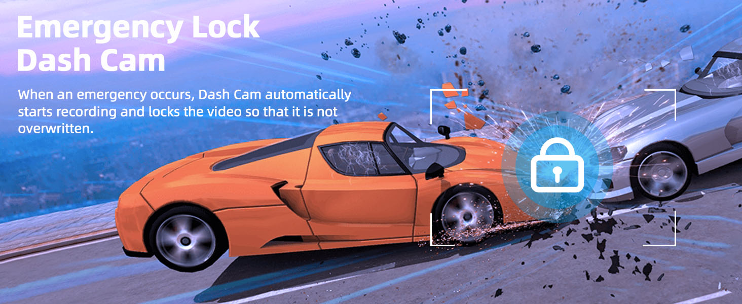 rear and front dash cam