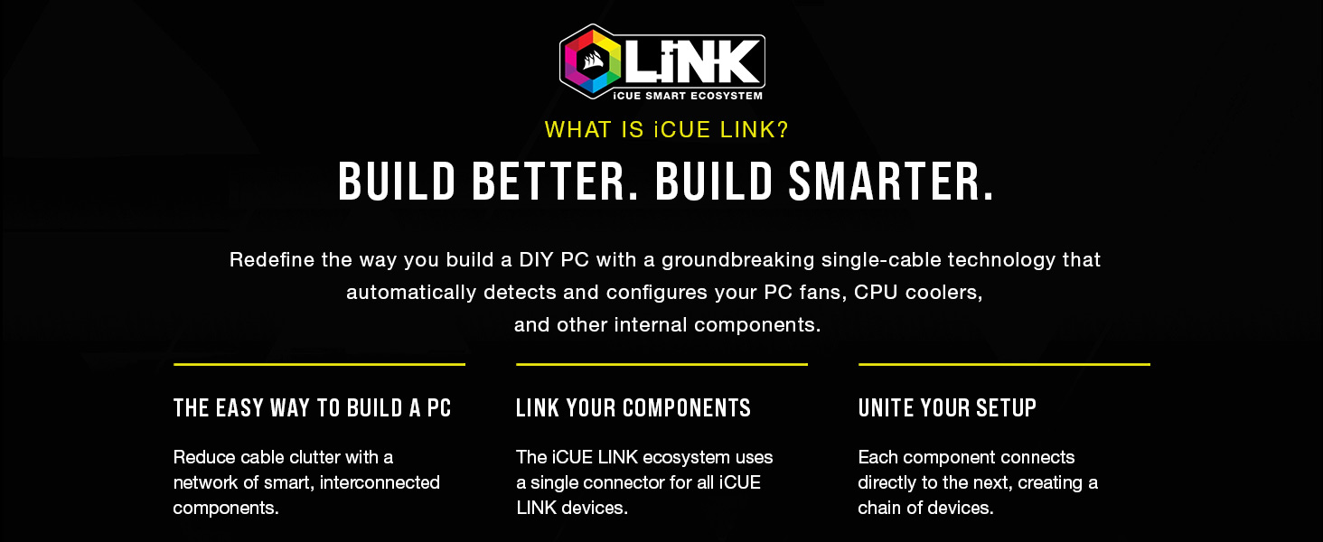 iCUE LINK, icue system hub, fan controller, rgb controller, fan speed controller