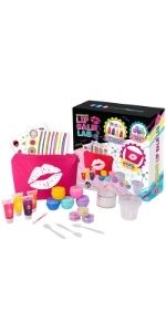 make your own lip balm gloss makeup glitter set Crafts Kids kids girl kid gift trendy girls birthday