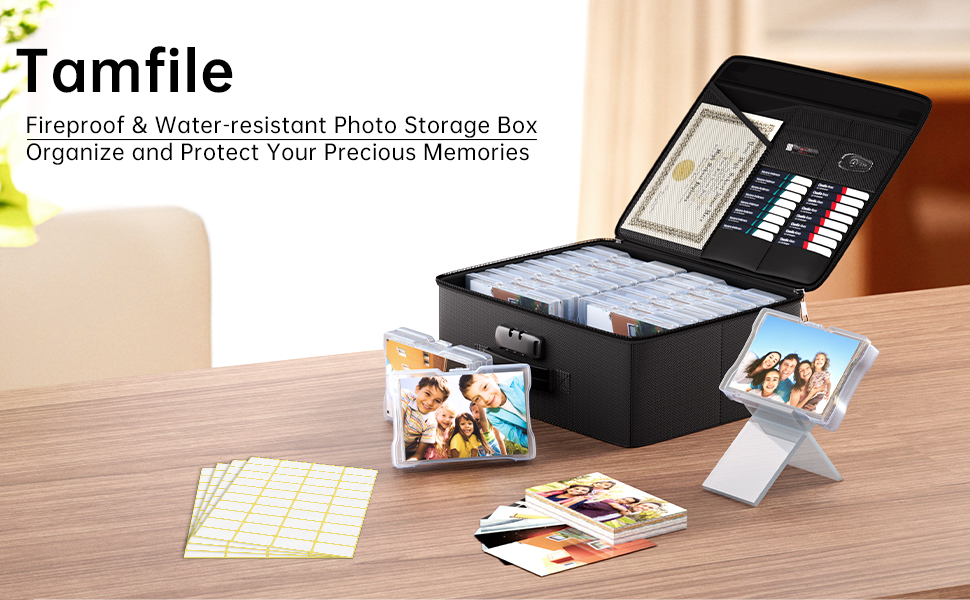 Fireproof Photo Storage Box