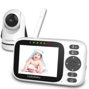 HelloBaby Video Baby Monitor with Camera and Audio