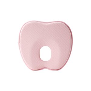 Eghunooye Baby Head_Pillow for Sleeping Breathable Head_Pillow with Prevent Flat Head Syndrome for Newborn Infant Head Neck Support (Pink