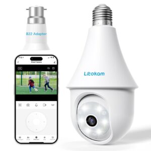 Little elf 4MP Bulb Security Camera