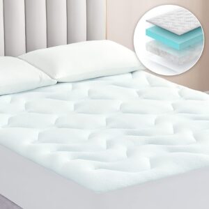 EHEYCIGA Memory Foam Mattress Topper Double Bed