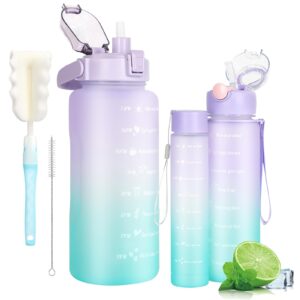 GXCROR 3 Pack Water Bottles