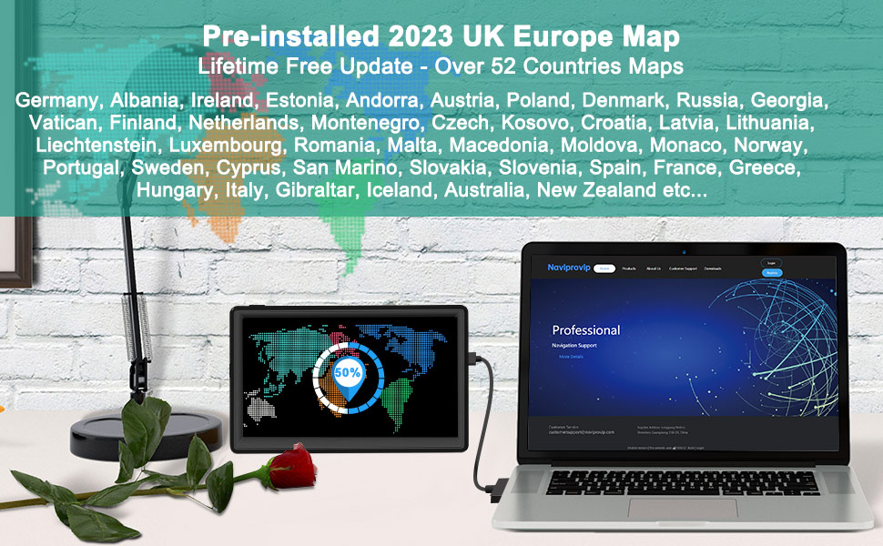 uk sat nav gps navigator navigation 2023 maps