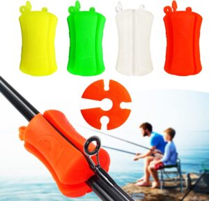 UoQo 4Pcs Portable Fishing Rod Fixed Ball