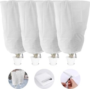 4 PCS Winter Plant Frost Protection Covers