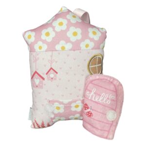 Splosh Tooth Fairy House Pink - Magical Tooth Fairy Pillow with Fairy Door to Place Lost Tooth