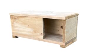 Selections Wooden Hedgehog House Shelter Extension Tunnel