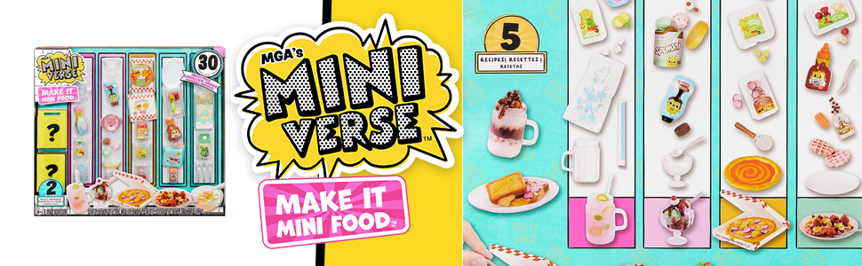 MGA's Miniverse Make It Mini Food Multipack