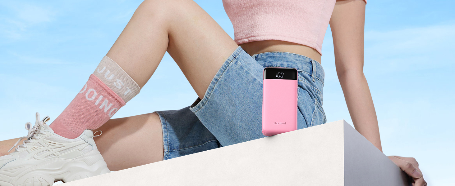 Power bank pink