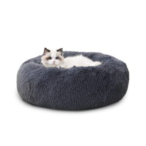 Bedsure Cat Bed Donut Bed - Cat Beds for Indoor Cats
