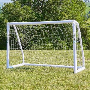 Rebo 6ft x 4ft Football Goal for Kids - Weather-Resistant