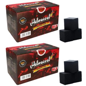 Helwacoal Premium Ashwood Charcoal | BBQ Charcoal | Easy to Light | Quick Heat Up | 100% Natural