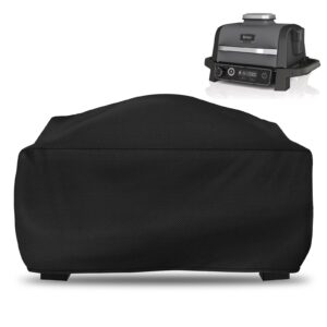 Cover Fit for Ninja Woodfire Outdoor Grill [OG701UK] 420D Oxford for Ninja Woodfire Outdoor Grill Cover Waterproof Dustproof for Ninja Woodfire Cover (63 * 51 * 35cm)