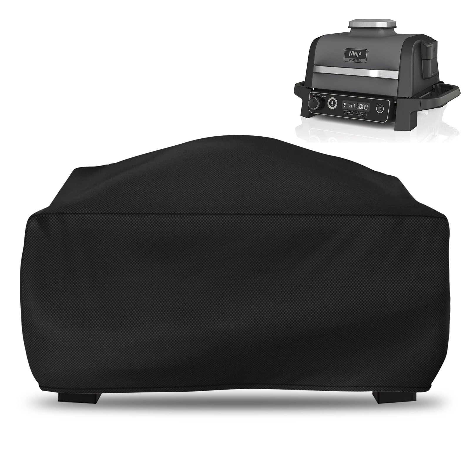 Cover Fit for Ninja Woodfire Outdoor Grill [OG701UK] 420D Oxford for Ninja Woodfire Outdoor Grill Cover Waterproof Dustproof for Ninja Woodfire Cover (63 * 51 * 35cm)