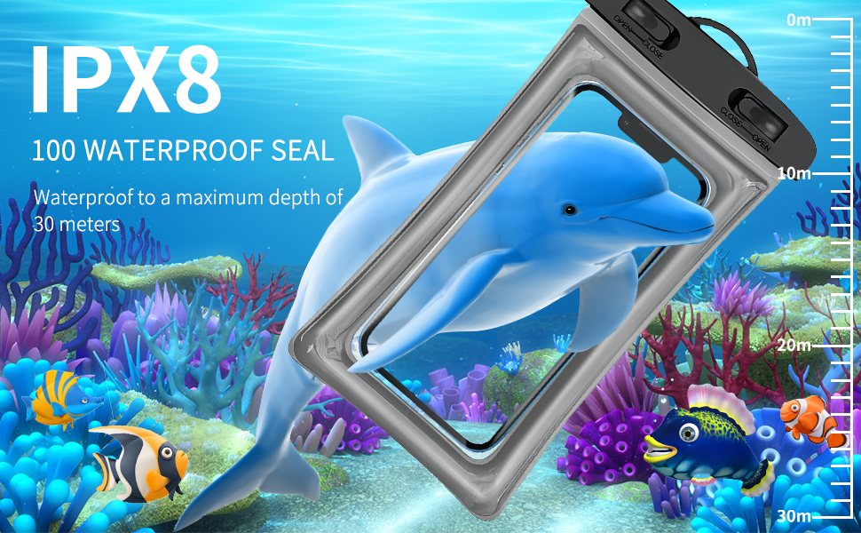 mobile phone waterproof pouch