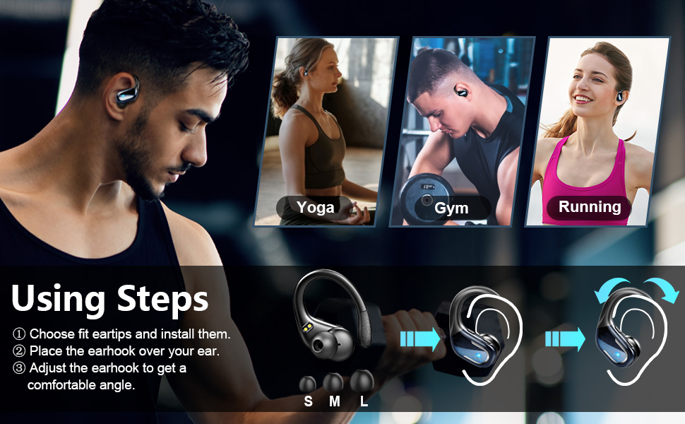 Wireless Earphones Running