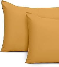 PILLOW CASES OCHRE