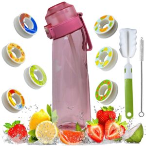 BOPELMALLS 10pcs Air Water Bottle Flavour Pods Pack With 7 Flavour Pods And Brush