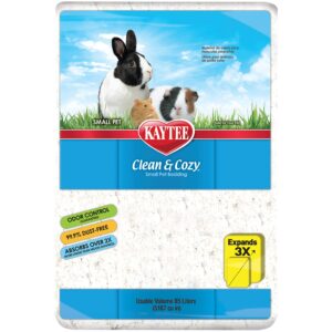 Kaytee Clean & Cozy Super Absorbent Paper Bedding for Cages