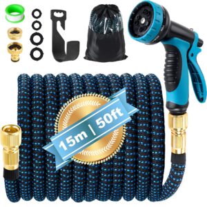 Expandable Garden Hose Pipe 15m 50ft