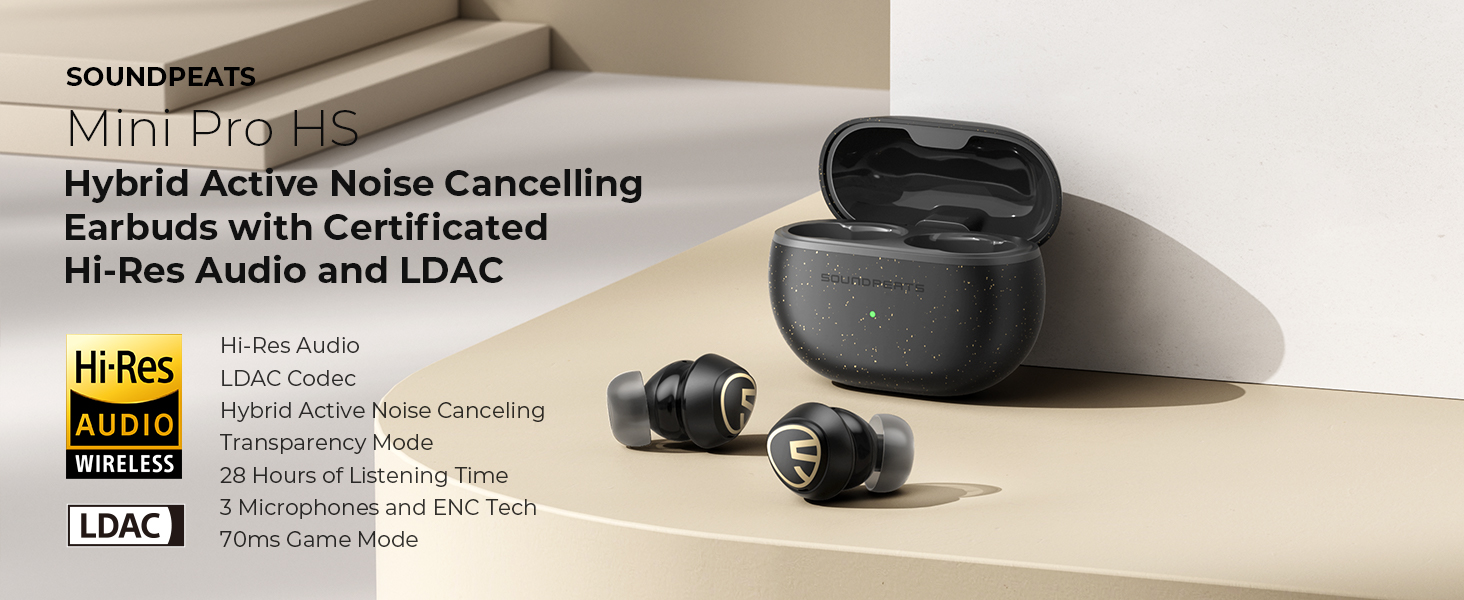 soundpeats headphones with anc